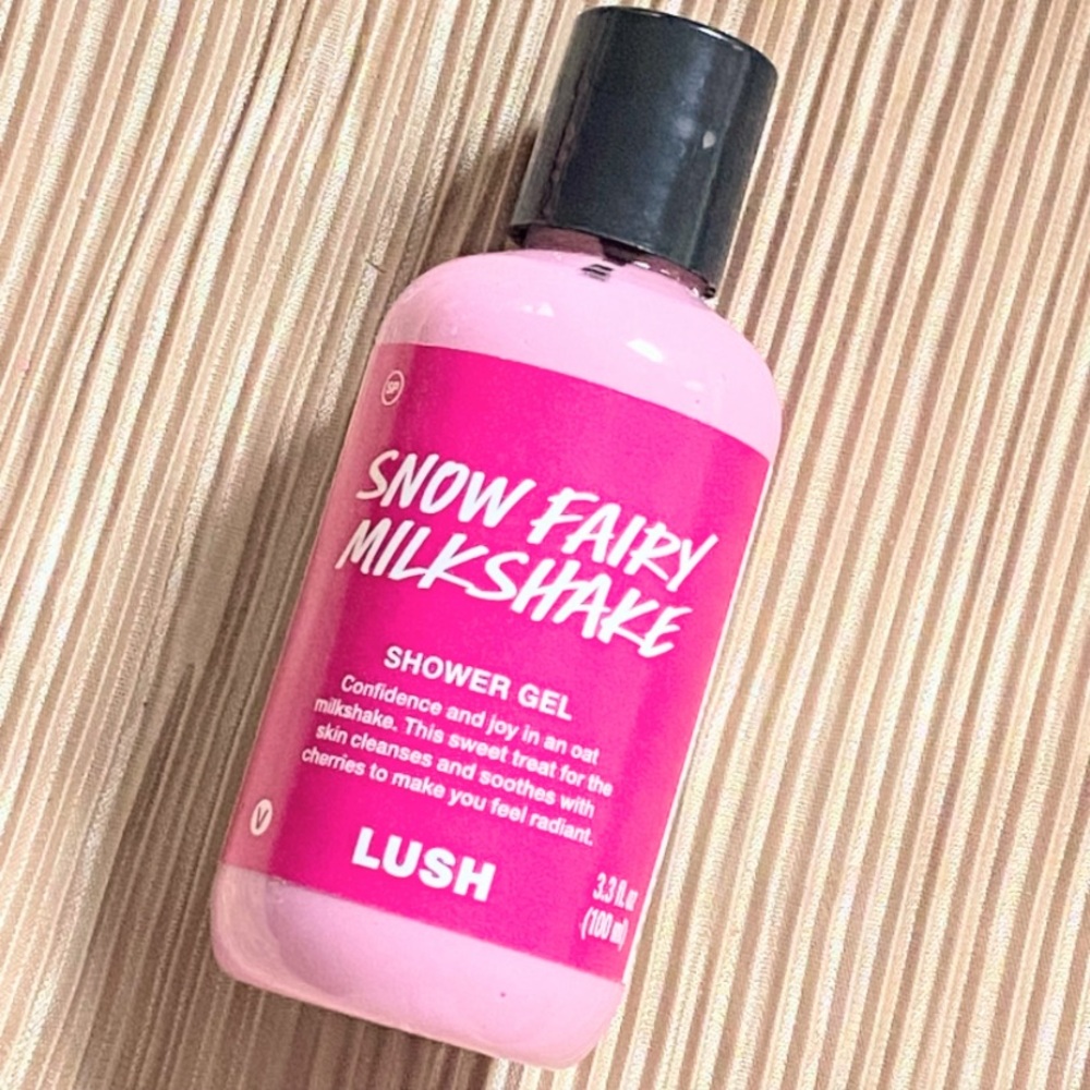 Lush Snow Fairy Milkshake Milk Shake Shower Gel 3.3oz / 100ml